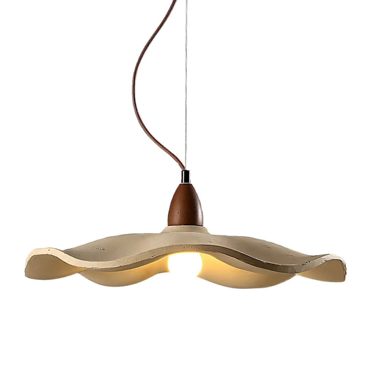 Siro Cement Wave lampa wisząca