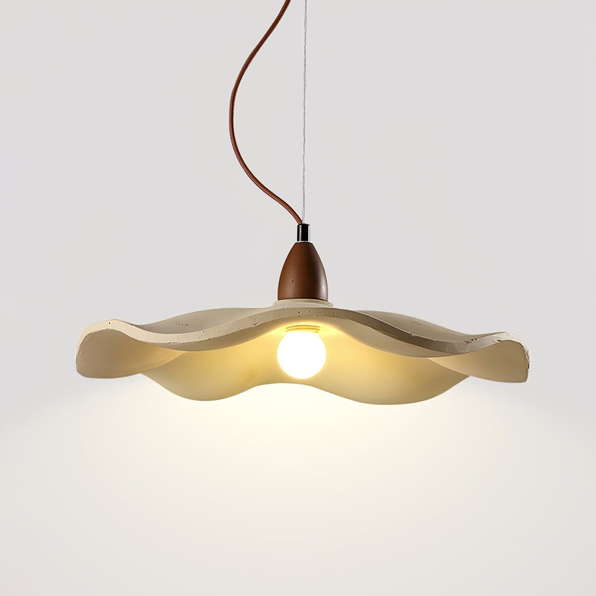 Siro Cement Wave lampa wisząca