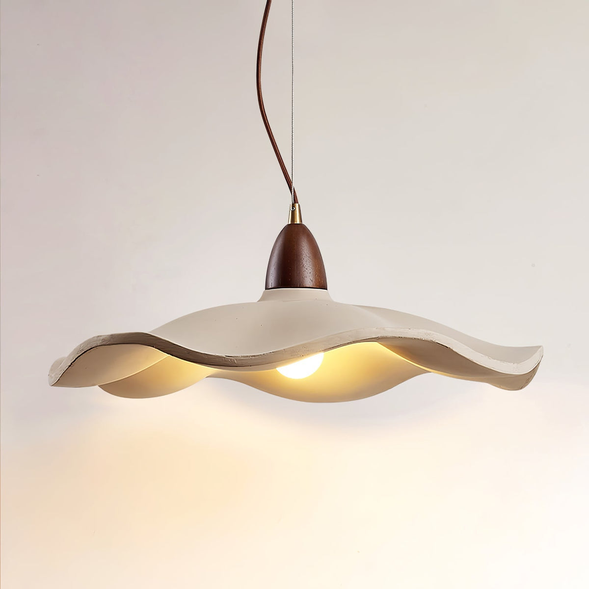Siro Cement Wave lampa wisząca