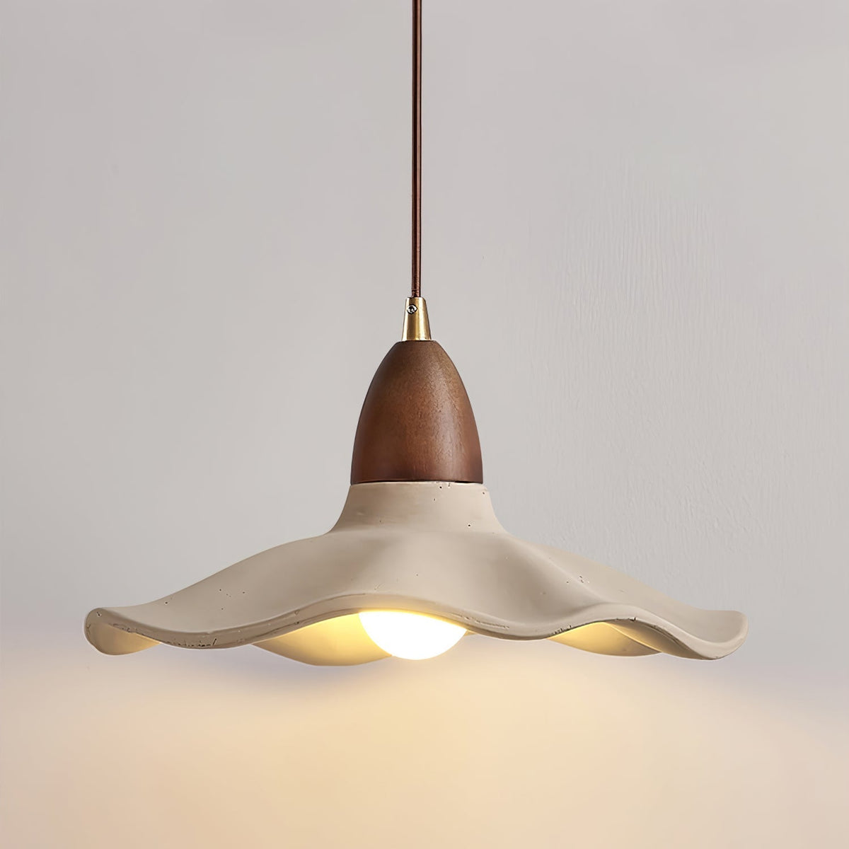 Siro Cement Wave lampa wisząca