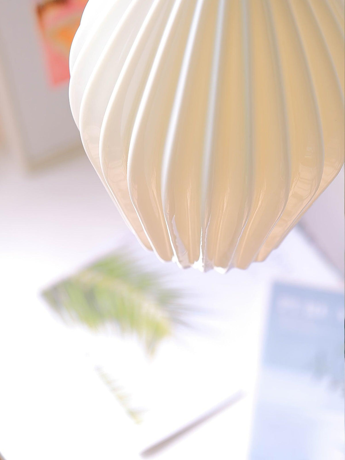 Virove żyrandol ceramiczny z gładziami Bone China elegancki