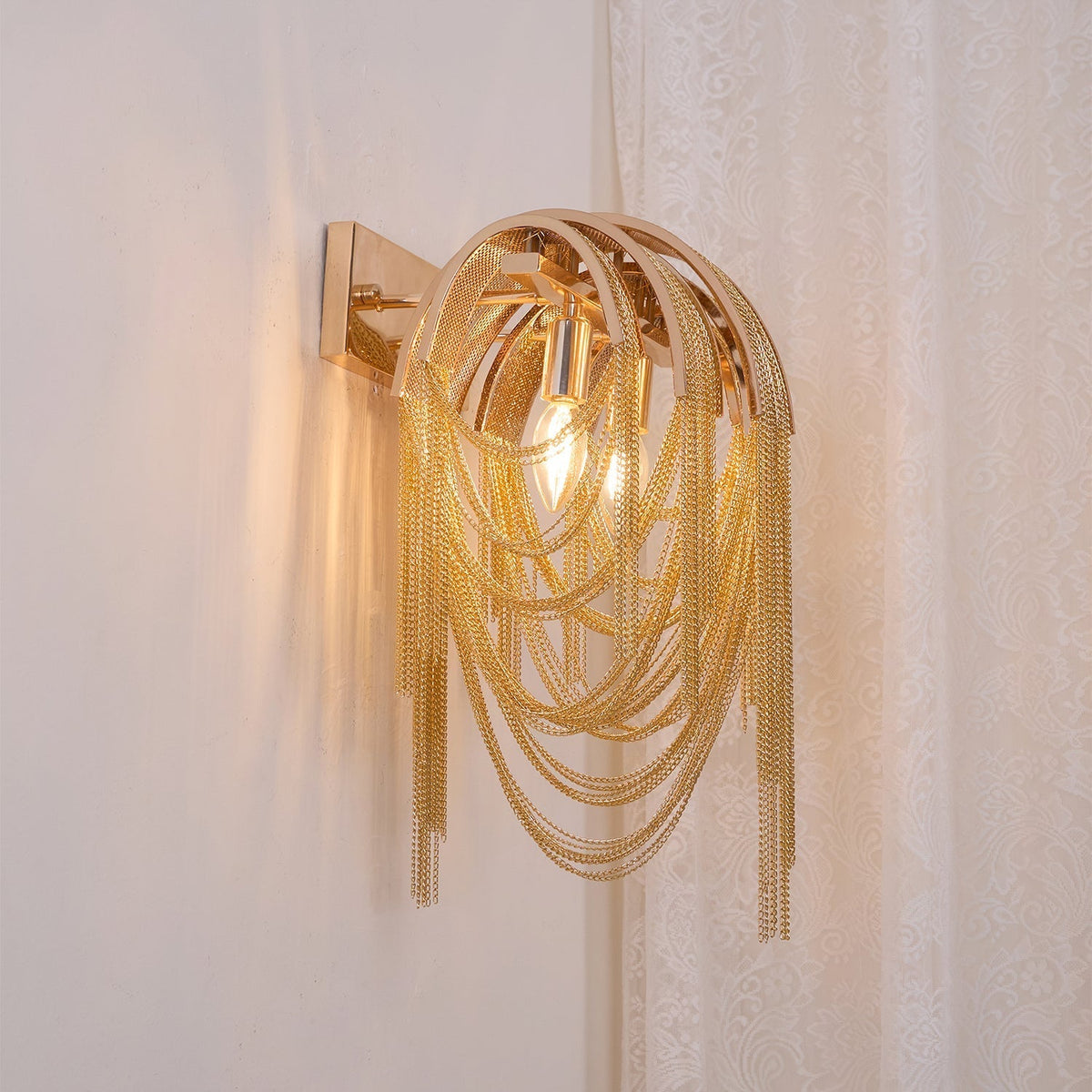 Kinkiet Postmodern Luxury Tassel Chains