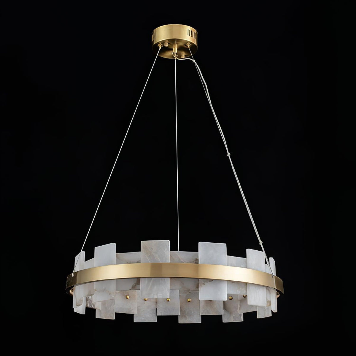 Kivren żyrandol Alabaster