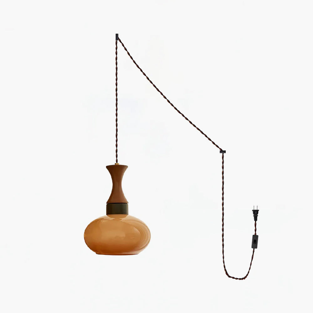 Chara lampa wisząca z wtyczką