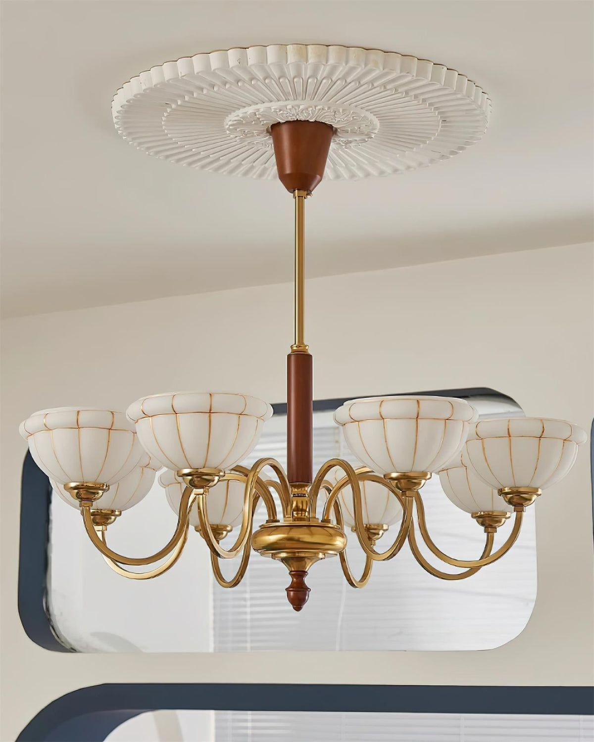 Charlode żyrandol ze szkła