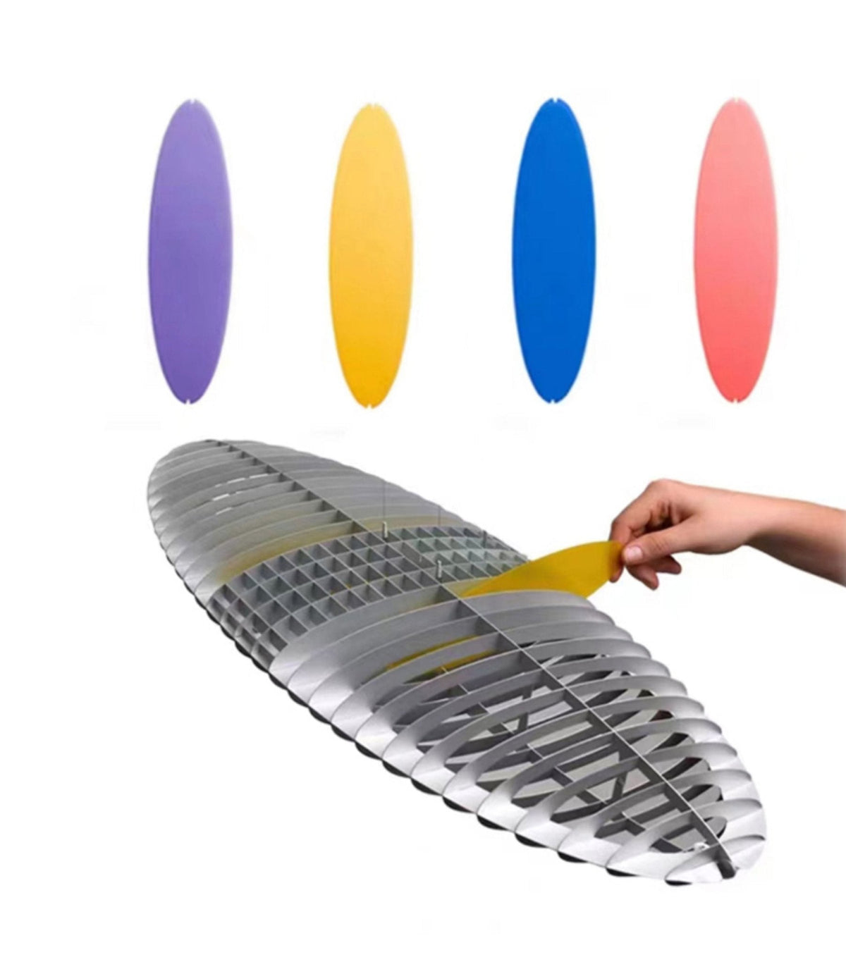 Chroma Glide wisząca lampa sufitowa