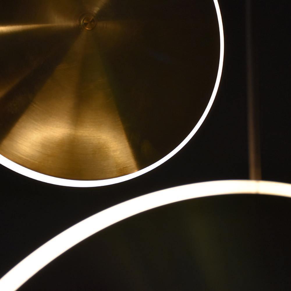 Uvenisra nowoczesna minimalistyczna lampa wisząca w kształcie talerza