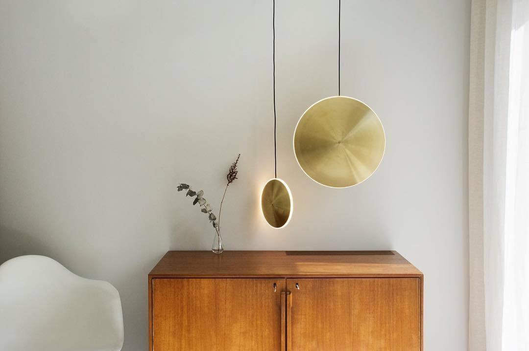 Uvenisra nowoczesna minimalistyczna lampa wisząca w kształcie talerza
