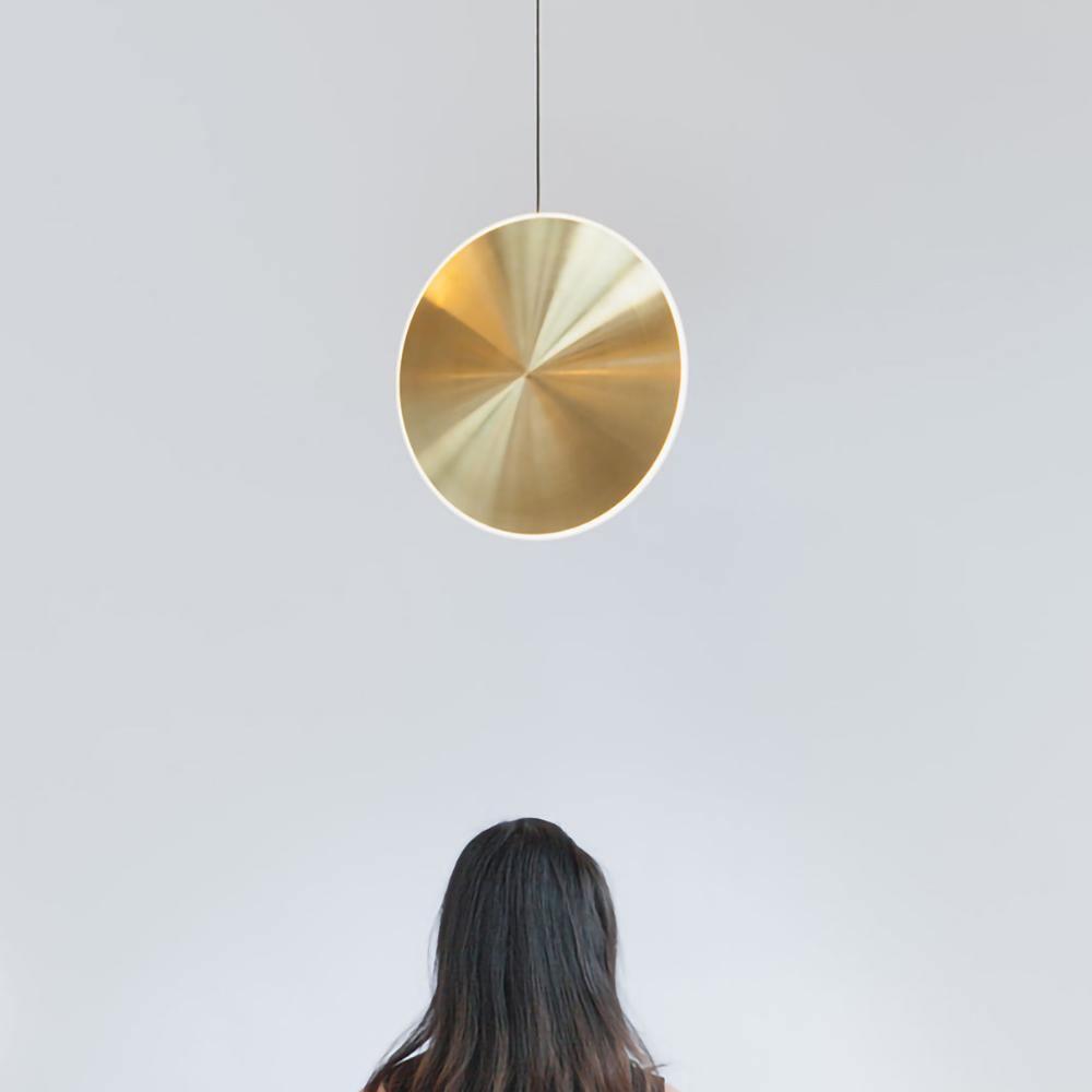 Uvenisra nowoczesna minimalistyczna lampa wisząca w kształcie talerza