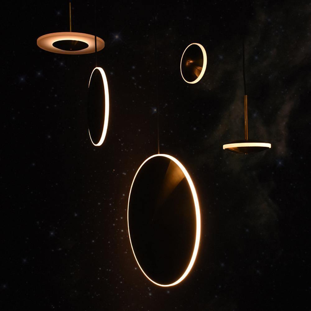 Uvenisra nowoczesna minimalistyczna lampa wisząca w kształcie talerza
