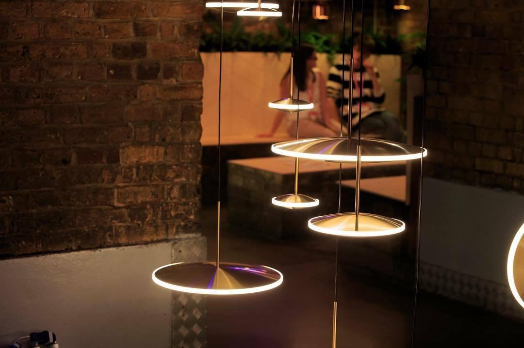 Uvenisra nowoczesna minimalistyczna lampa wisząca w kształcie talerza