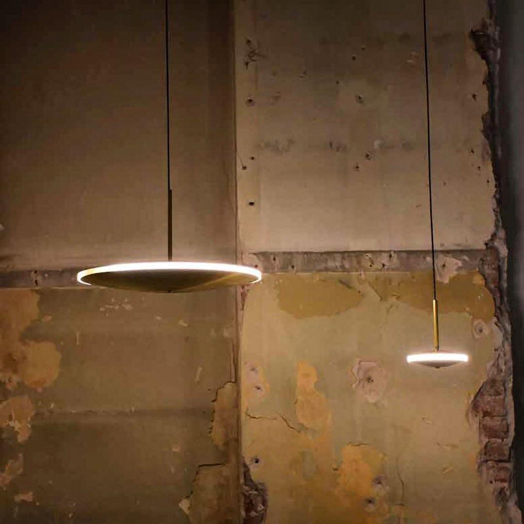 Uvenisra nowoczesna minimalistyczna lampa wisząca w kształcie talerza