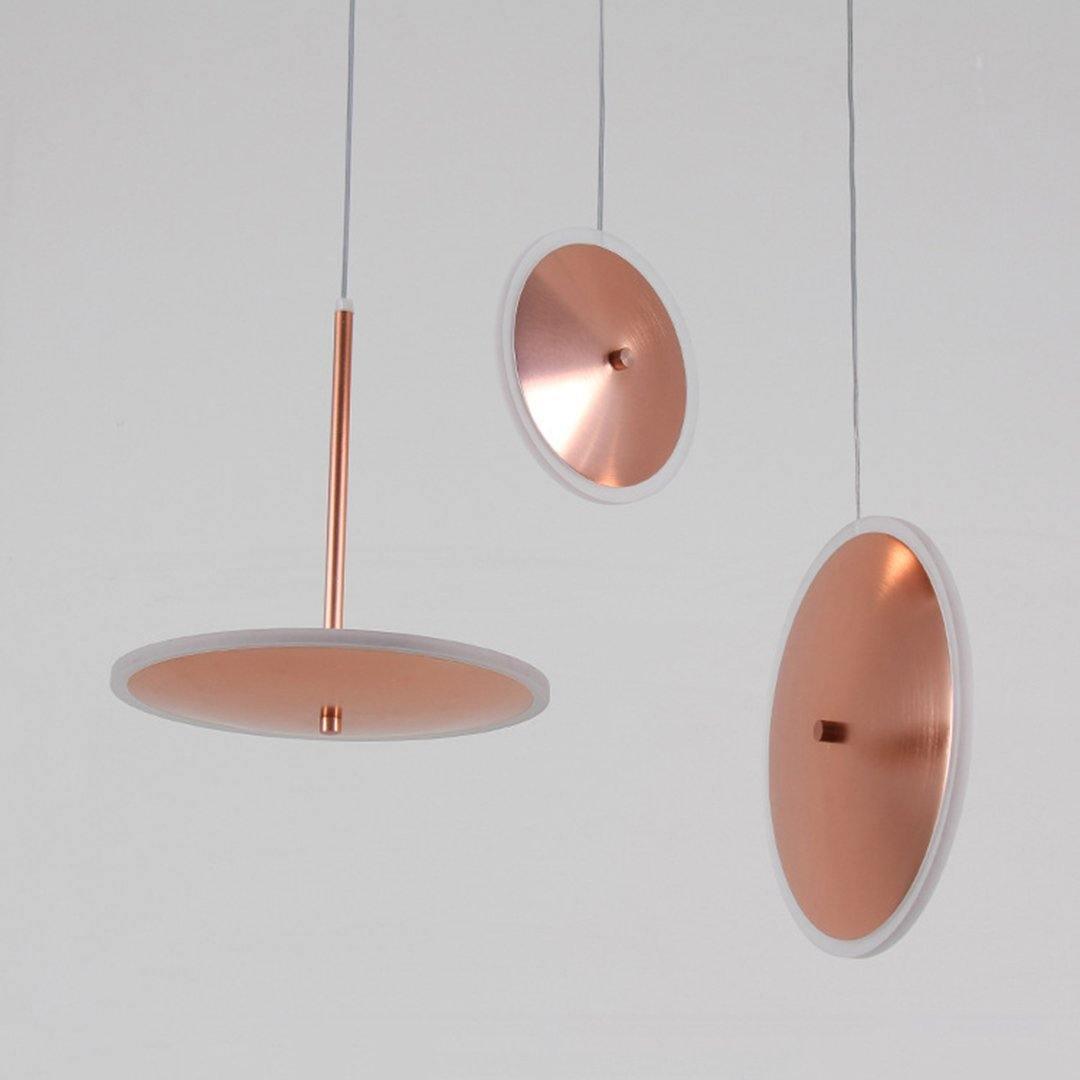 Uvenisra nowoczesna minimalistyczna lampa wisząca w kształcie talerza