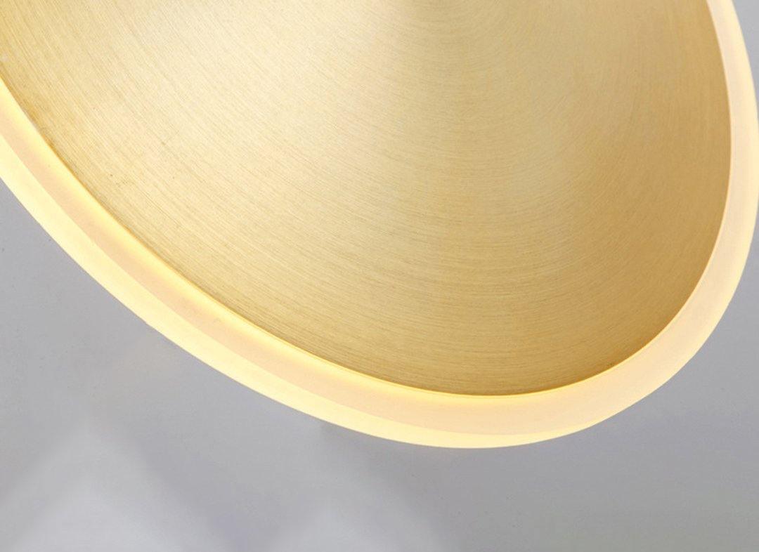 Uvenisra nowoczesna minimalistyczna lampa wisząca w kształcie talerza
