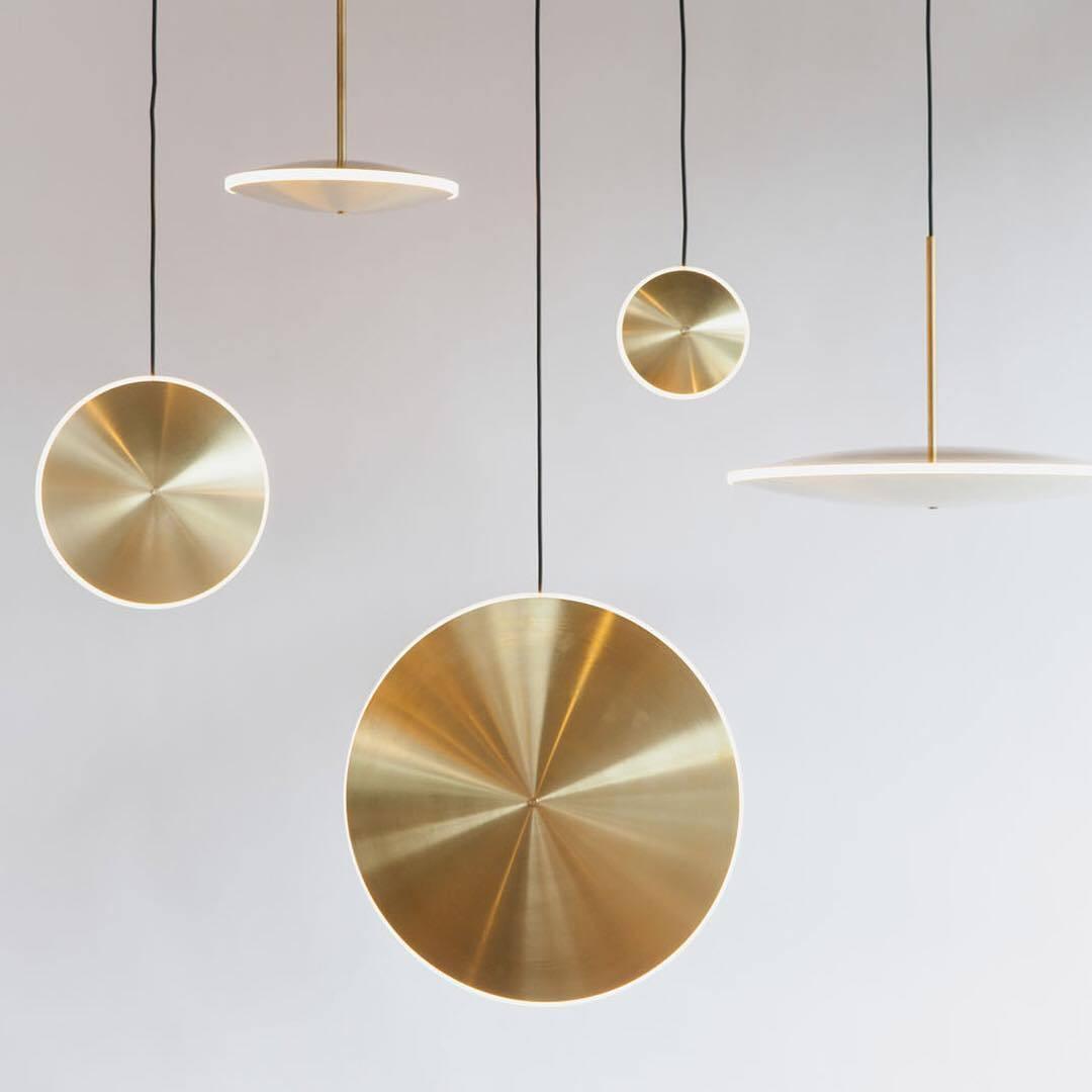 Uvenisra nowoczesna minimalistyczna lampa wisząca w kształcie talerza