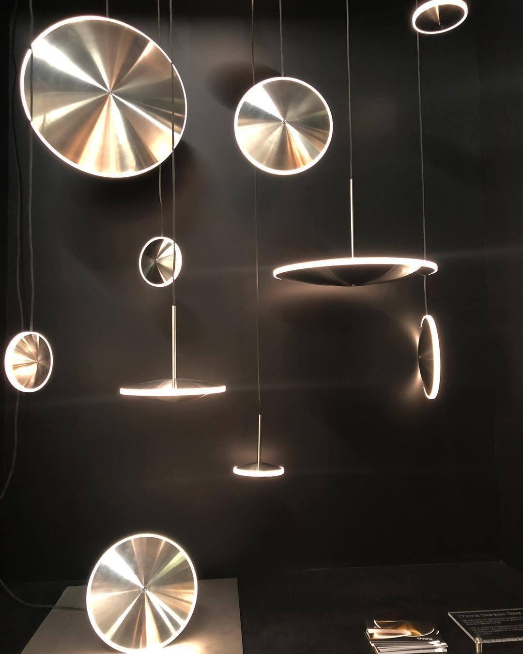 Uvenisra nowoczesna minimalistyczna lampa wisząca w kształcie talerza