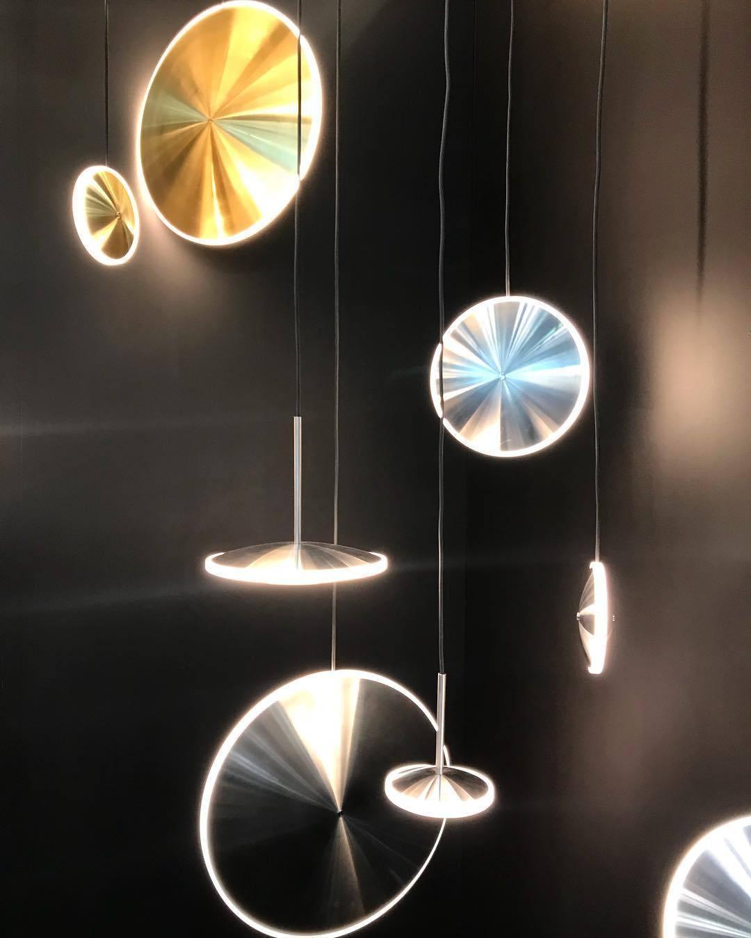 Uvenisra nowoczesna minimalistyczna lampa wisząca w kształcie talerza