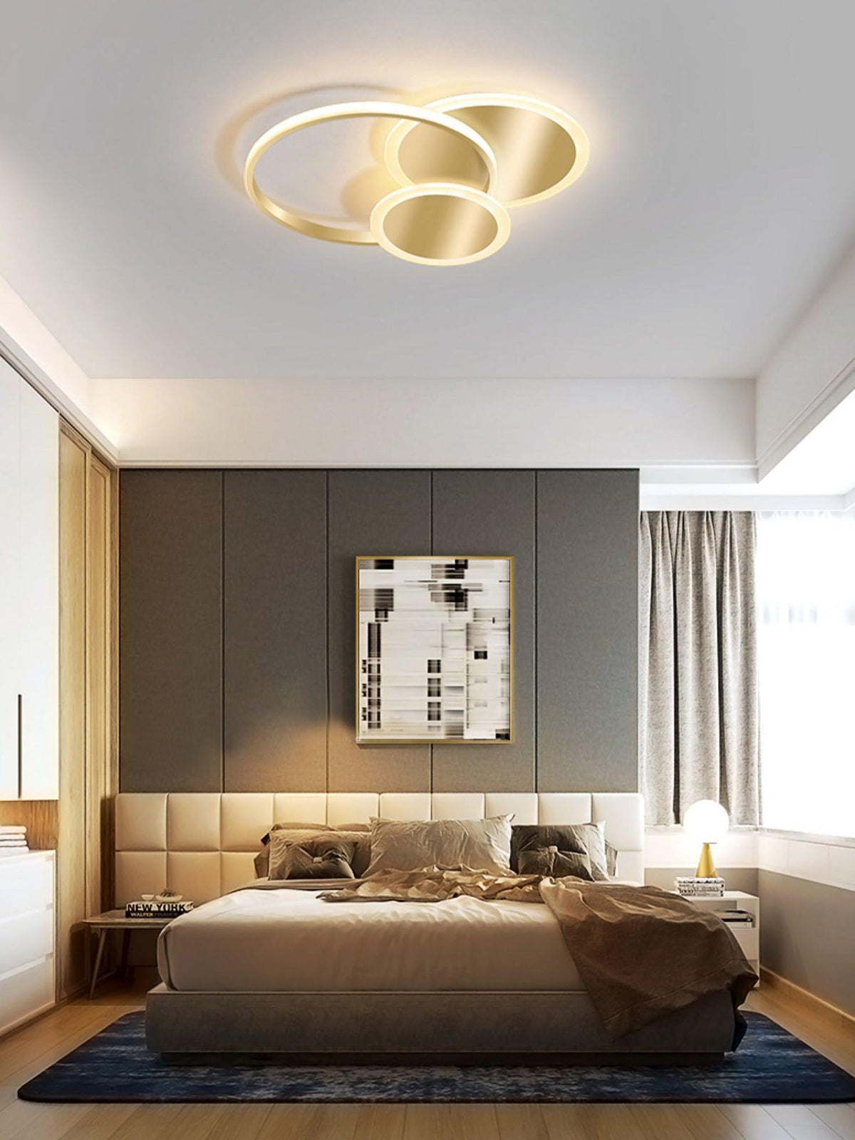 Insk Art Circles LED lampa sufitowa