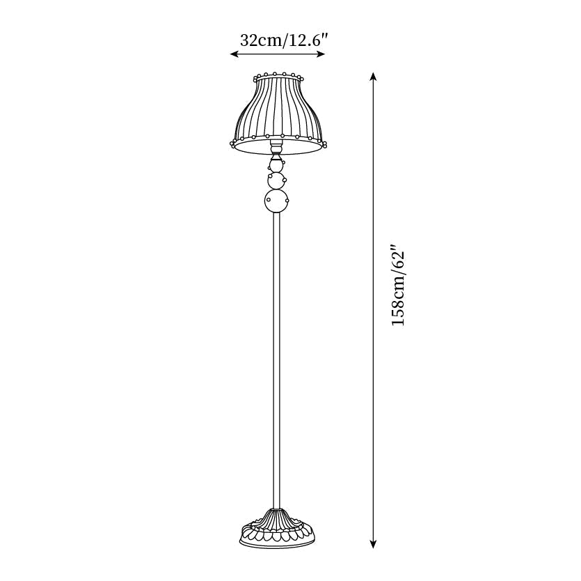 Teriaaine lampa stojąca