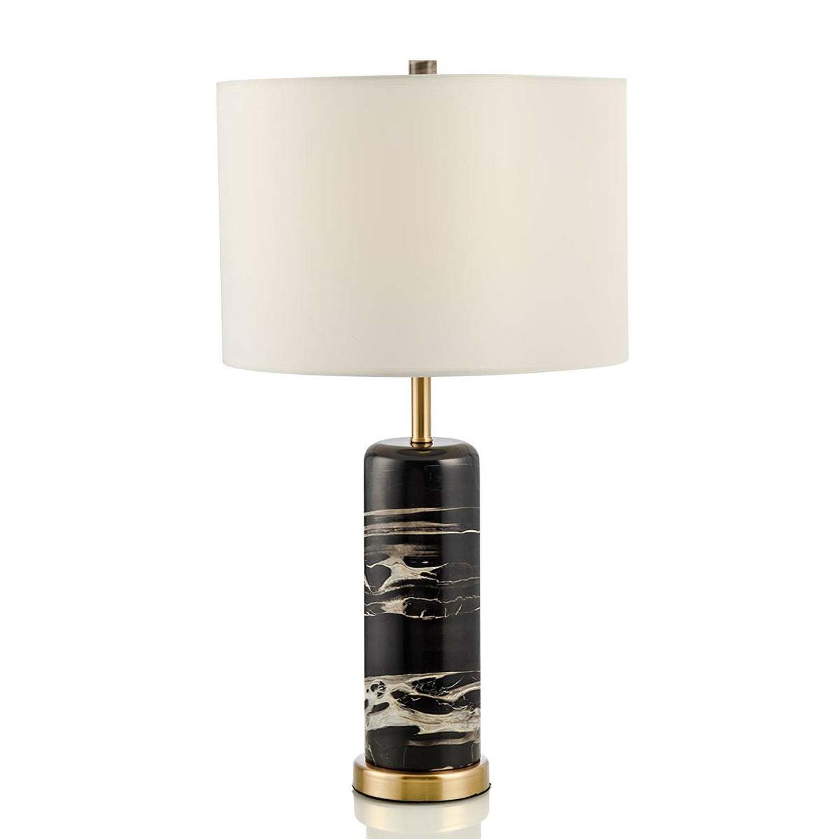 Aclo nowoczesna lampa stołowa z marmuru