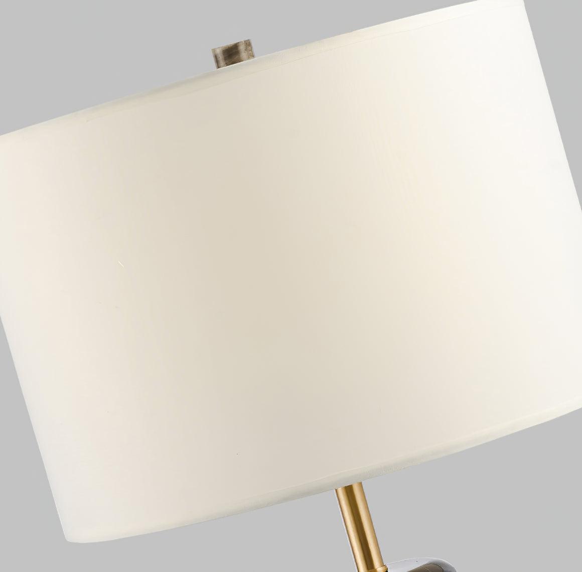 Aclo nowoczesna lampa stołowa z marmuru