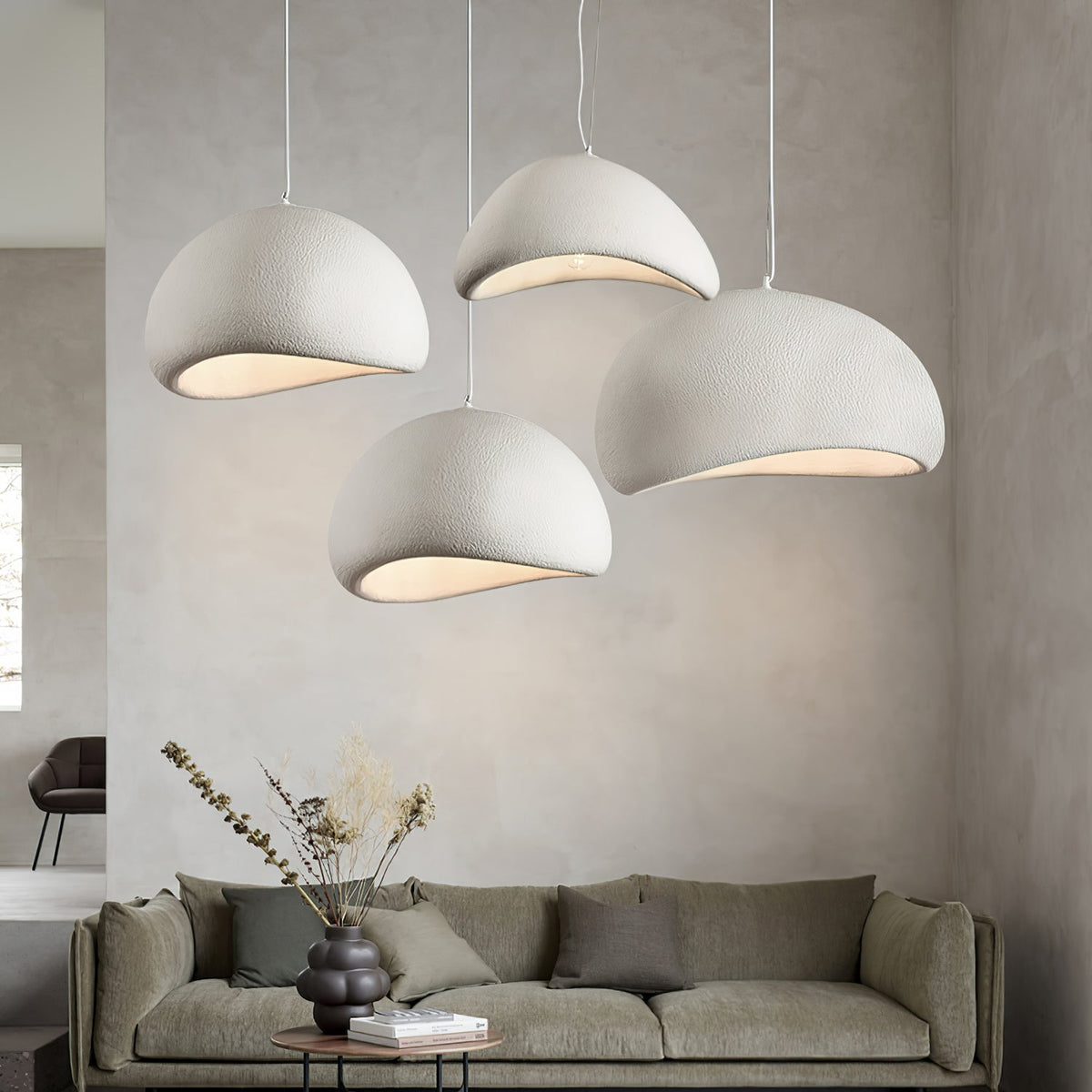 Fentor lampa wisząca Cloud biały minimalistyczna