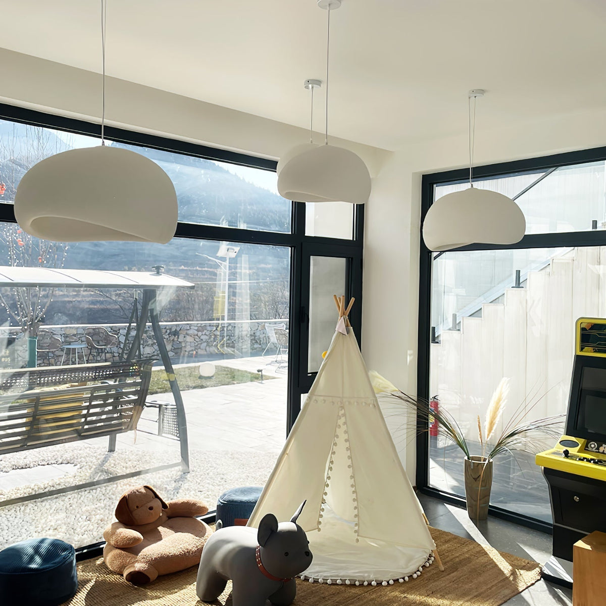 Ivinan minimalistyczna lampa wisząca Cloud