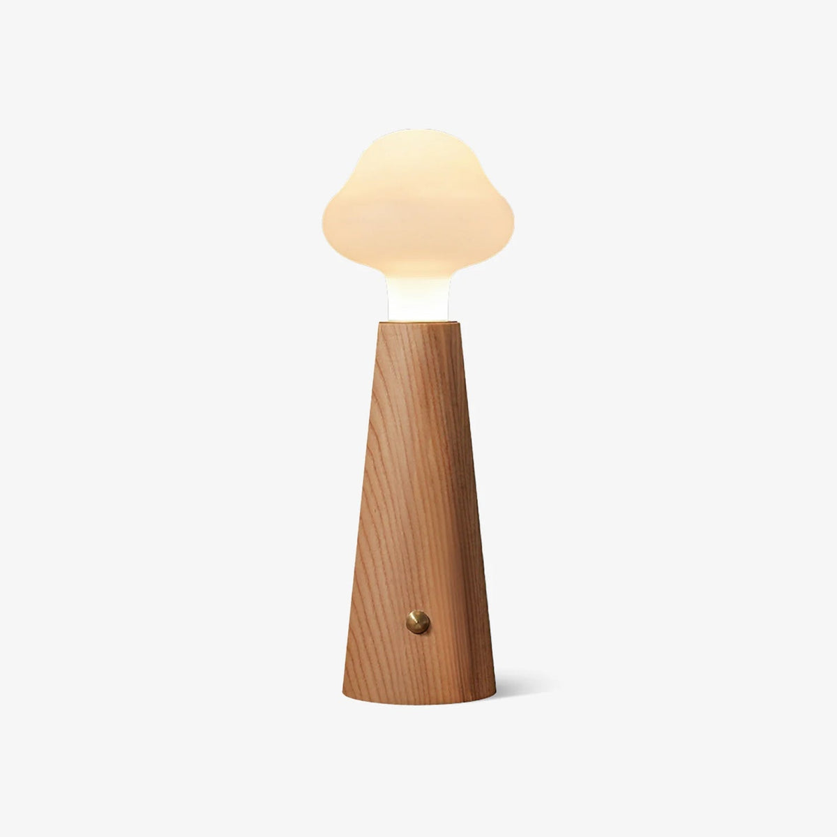 Mushio drewniana lampa stołowa w kształcie chmury