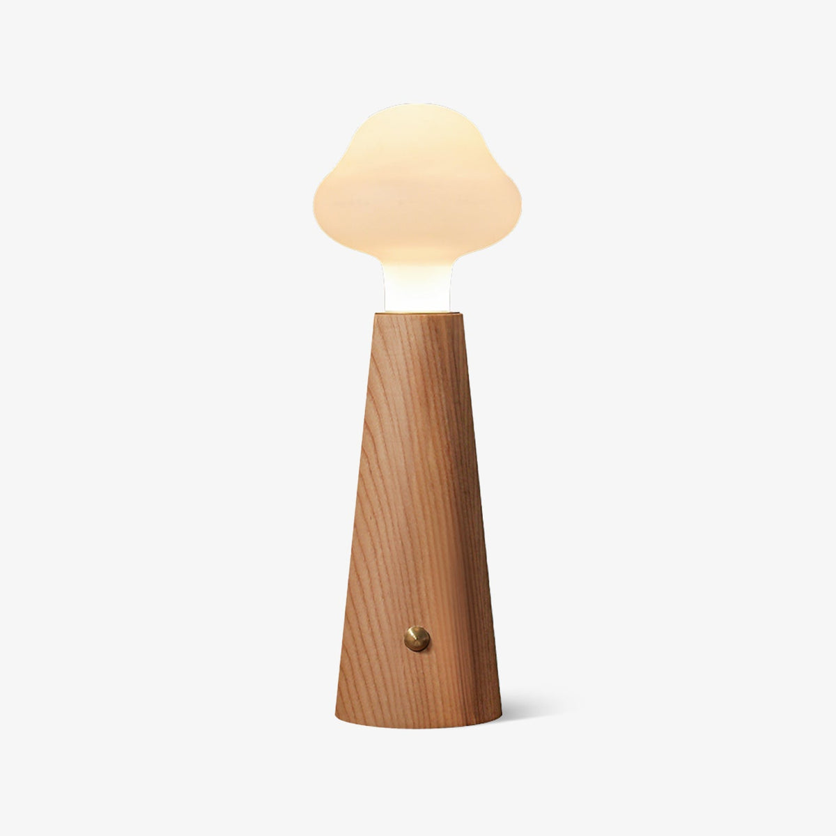 Mushio drewniana lampa stołowa w kształcie chmury
