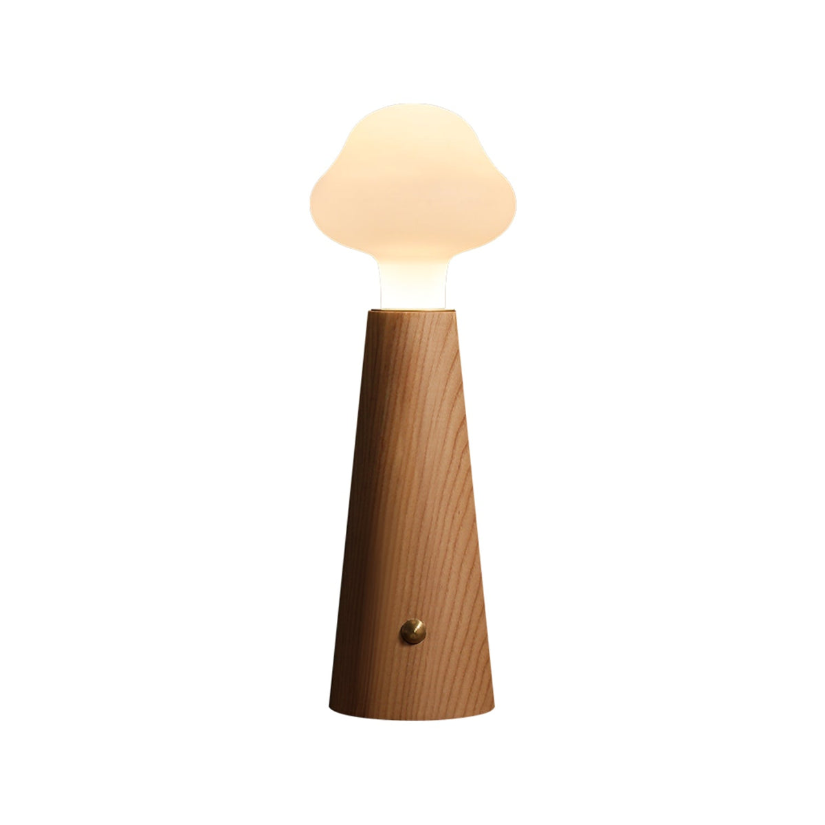 Mushio drewniana lampa stołowa w kształcie chmury