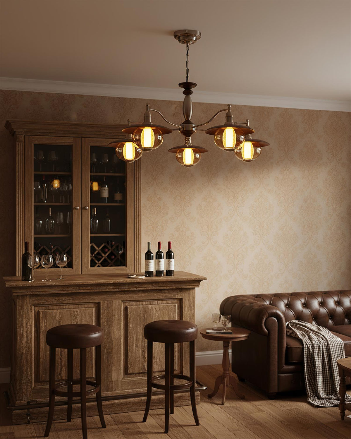 Velaleon żyrandol kulisty