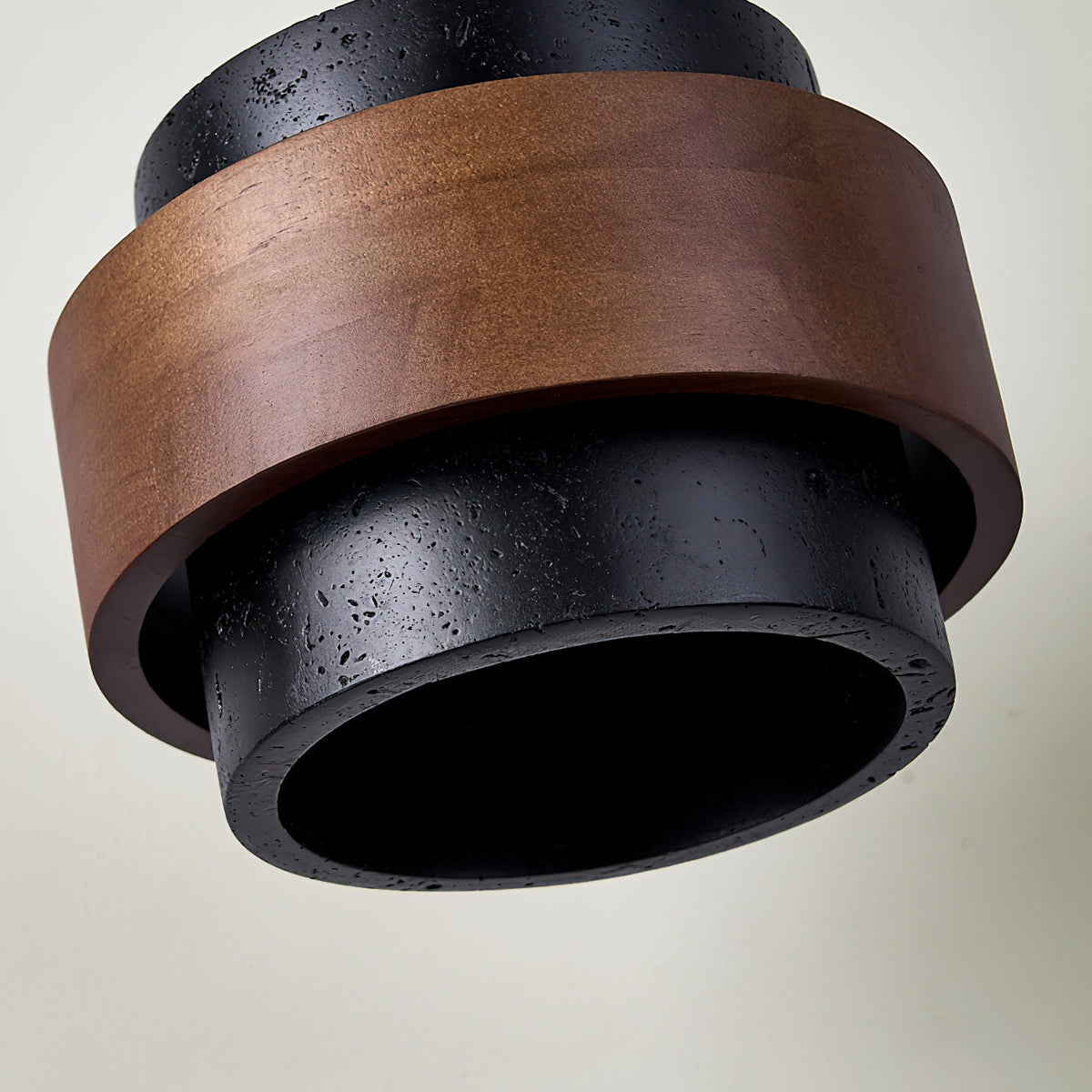 Ciemny Travertine lampa sufitowa