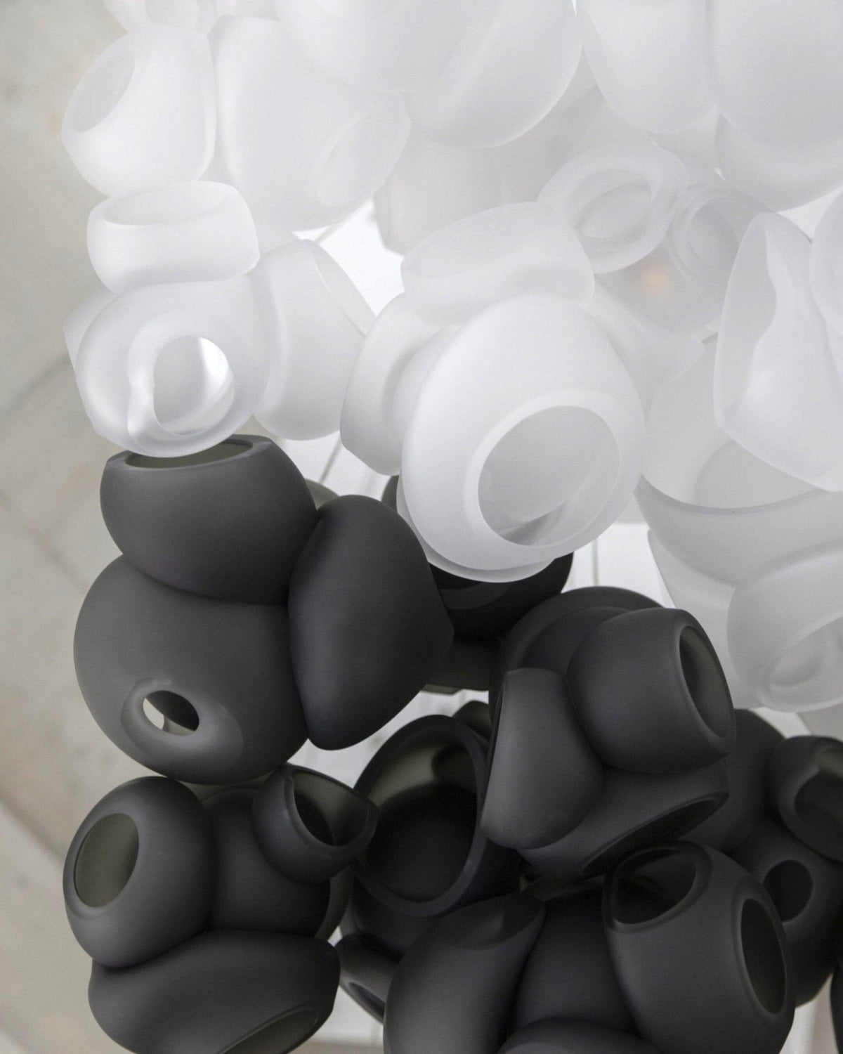 Ursa Bubbles Cluster lampa wisząca ze szkła