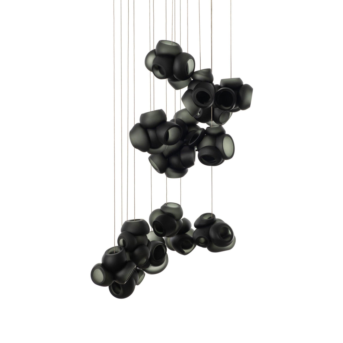 Ursa Bubbles Cluster lampa wisząca ze szkła