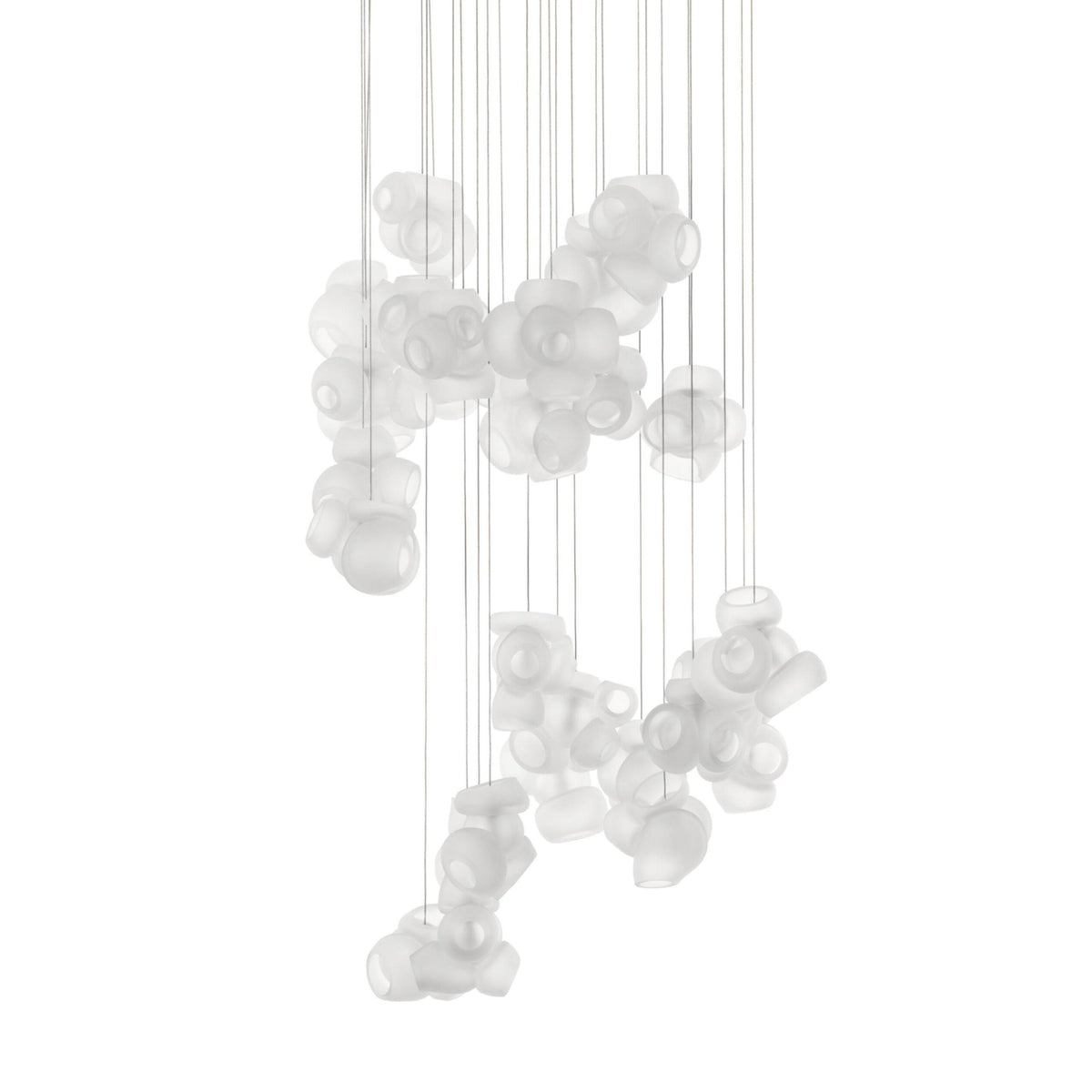 Ursa Bubbles Cluster lampa wisząca ze szkła