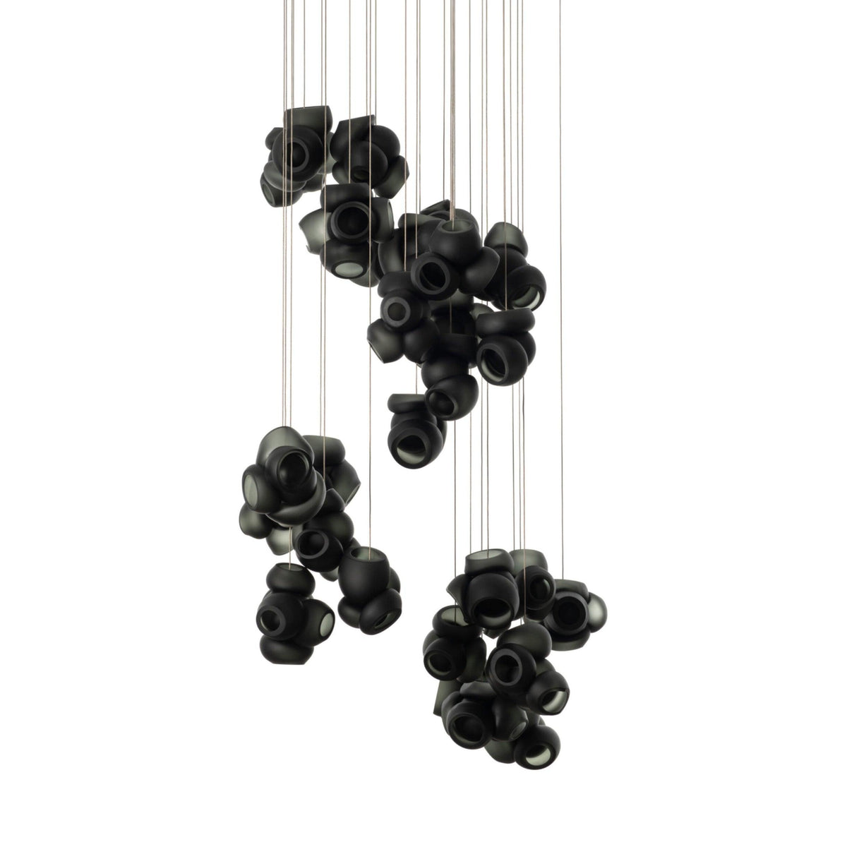 Ursa Bubbles Cluster lampa wisząca ze szkła