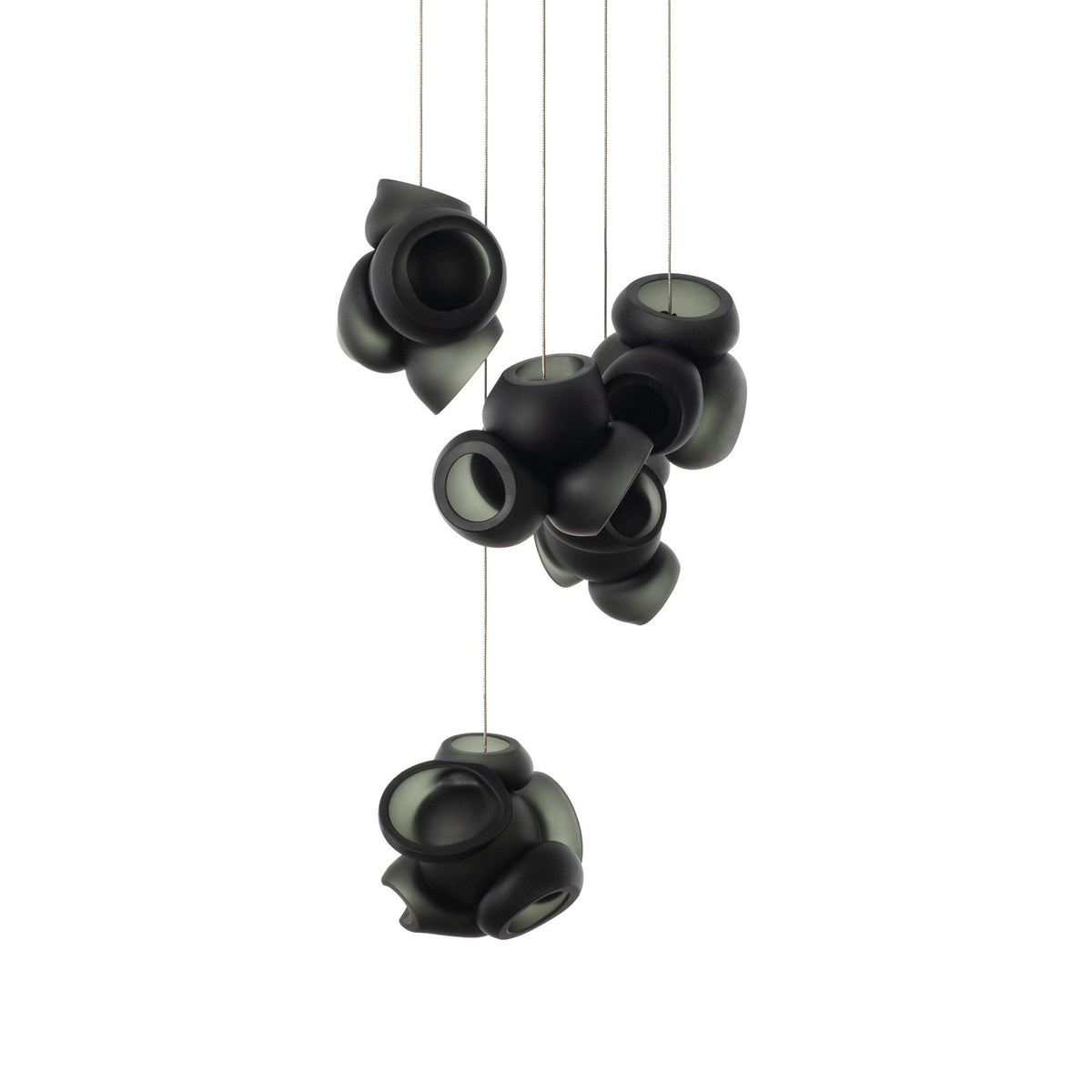 Ursa Bubbles Cluster lampa wisząca ze szkła