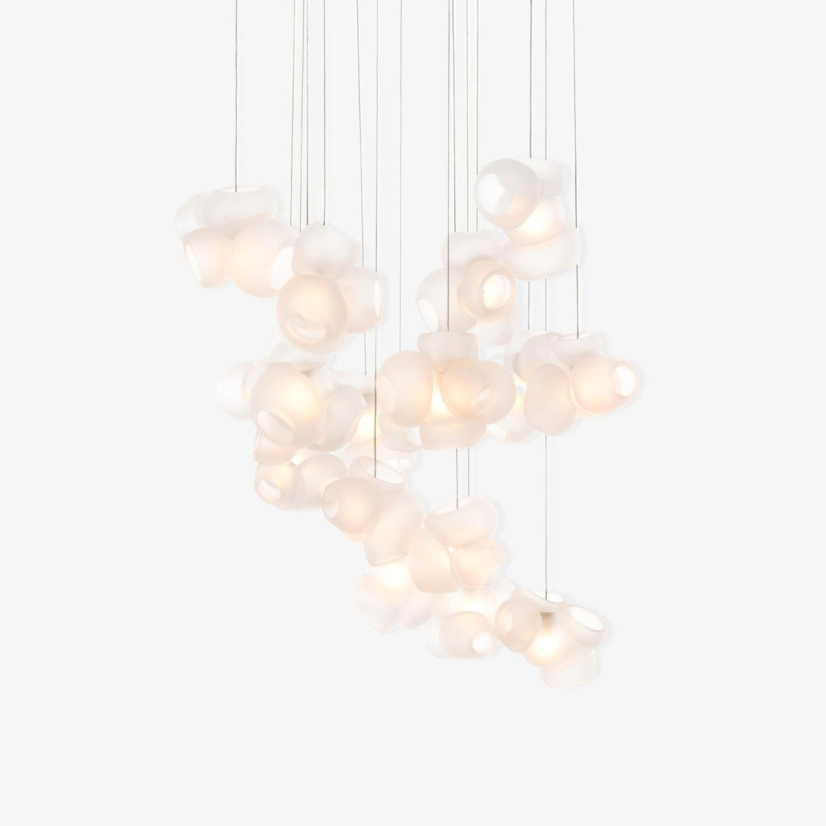 Ursa Bubbles Cluster lampa wisząca ze szkła
