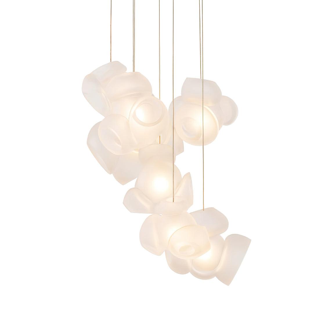 Ursa Bubbles Cluster lampa wisząca ze szkła