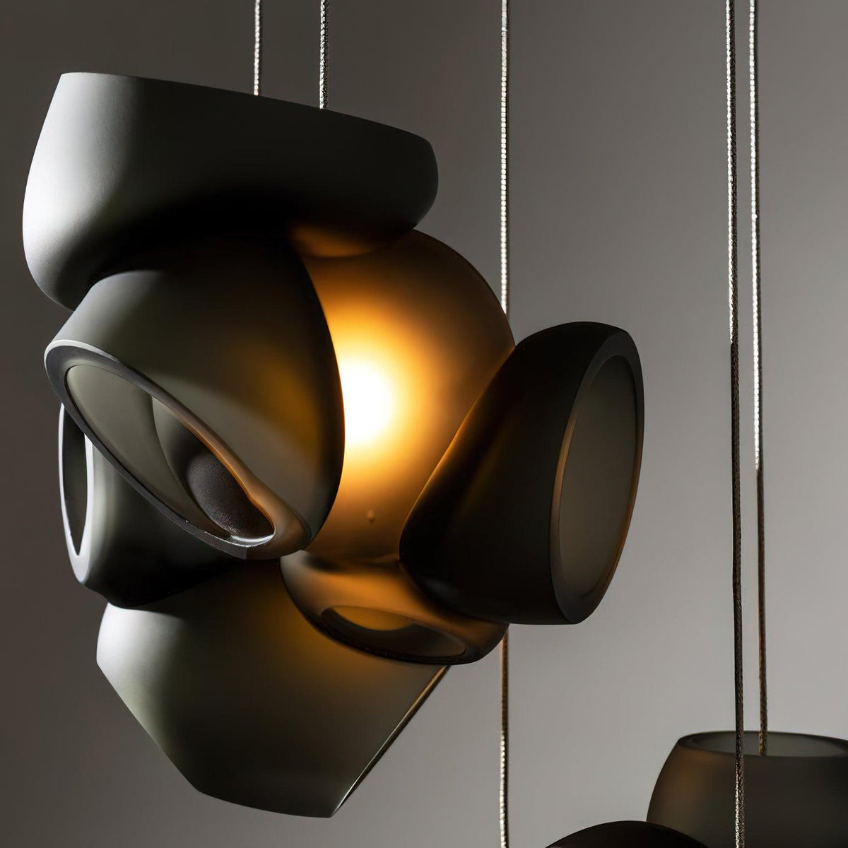 Ursa Bubbles Cluster lampa wisząca ze szkła