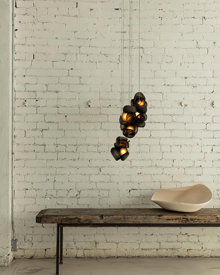 Ursa Bubbles Cluster lampa wisząca ze szkła