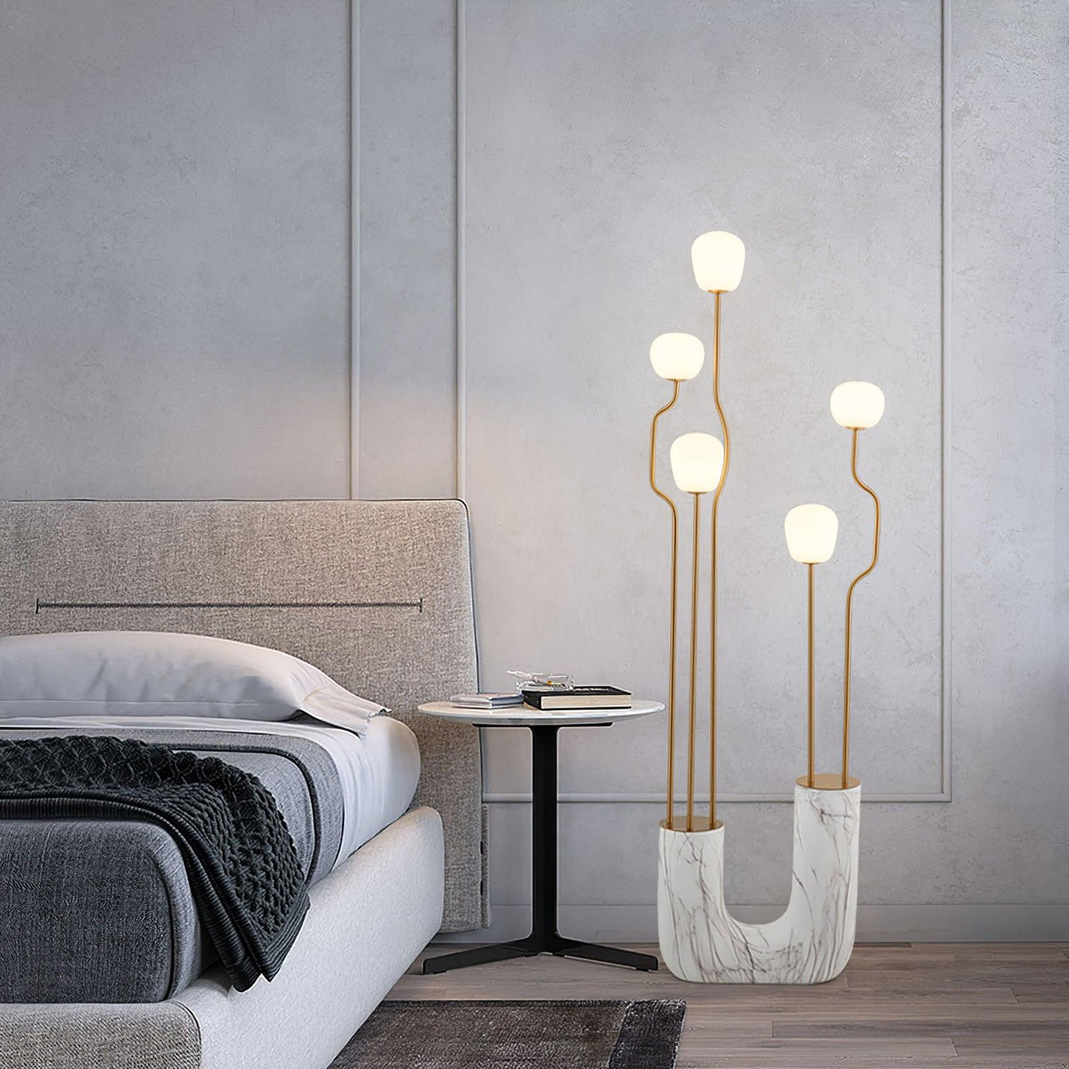 Avenoaya elegancka zewnętrzna lampa stojąca Comet