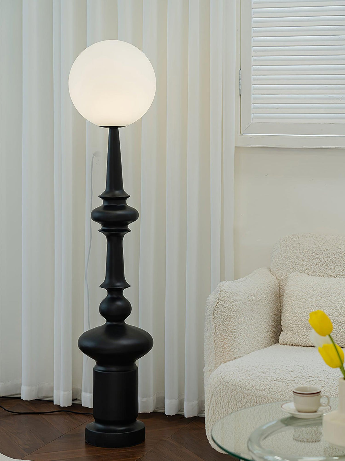 Riroxen zewnętrzna lampa stojąca Roman Column