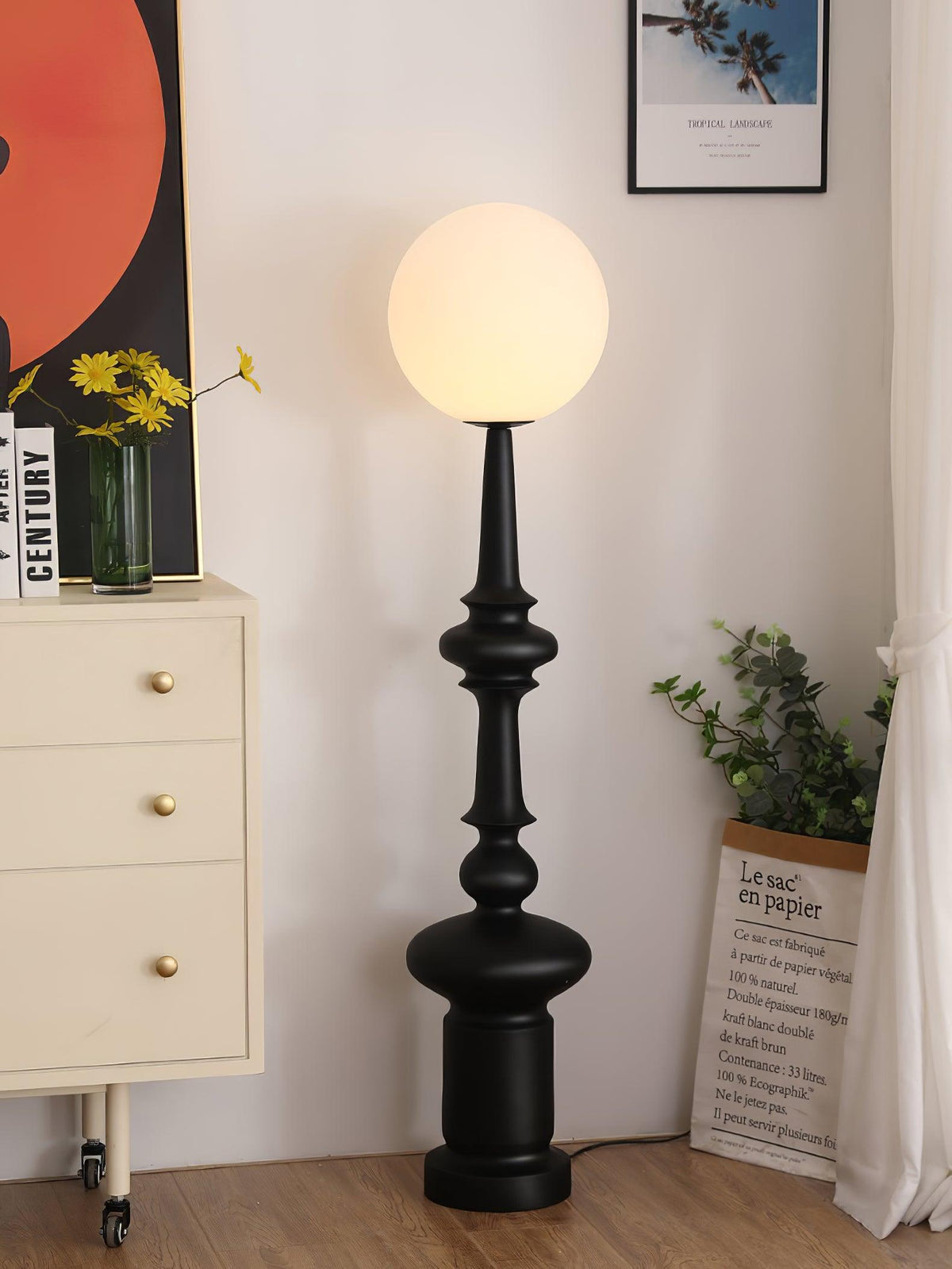 Riroxen zewnętrzna lampa stojąca Roman Column