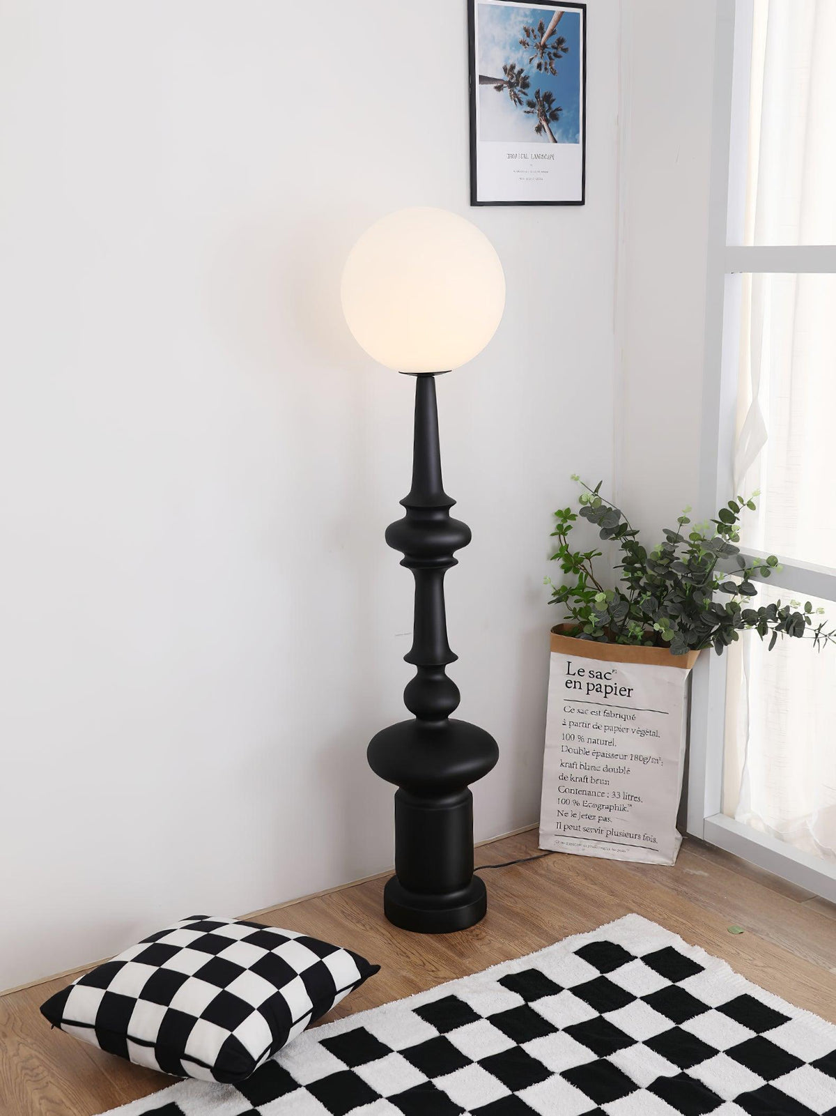 Riroxen zewnętrzna lampa stojąca Roman Column