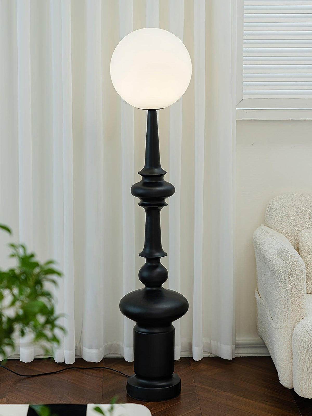 Riroxen zewnętrzna lampa stojąca Roman Column
