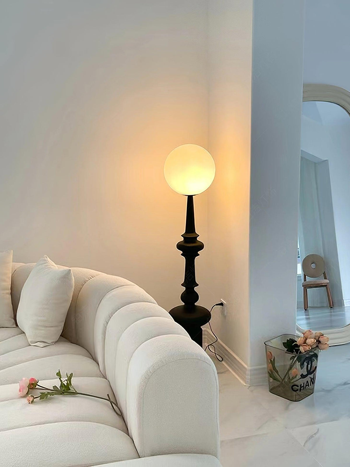 Riroxen zewnętrzna lampa stojąca Roman Column