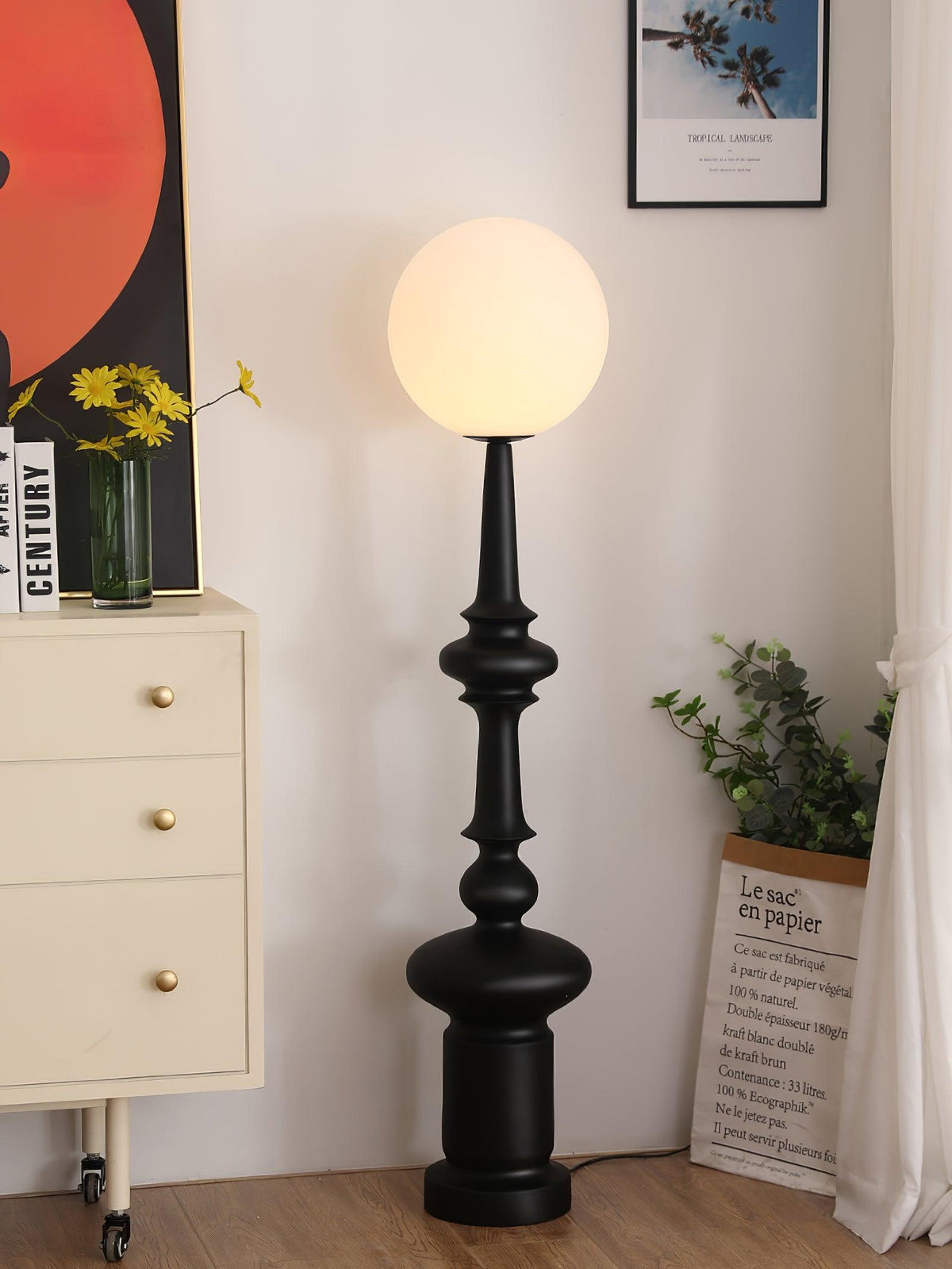 Riroxen zewnętrzna lampa stojąca Roman Column