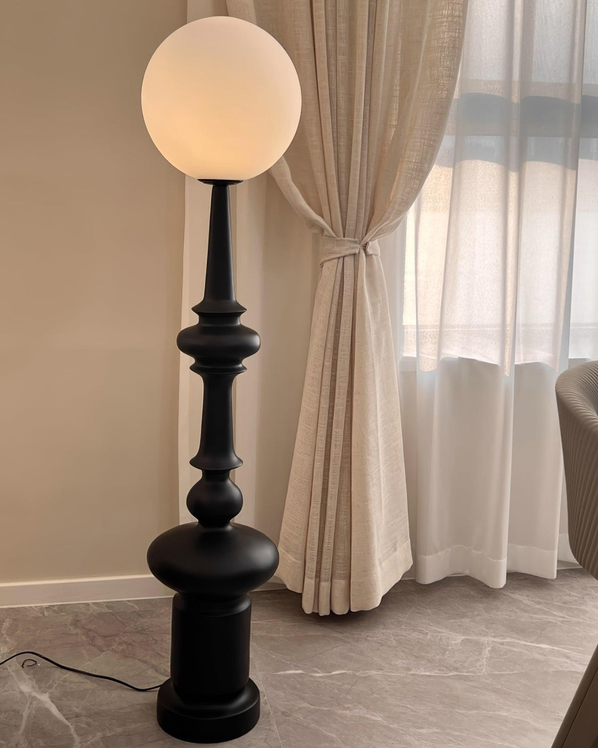 Riroxen zewnętrzna lampa stojąca Roman Column