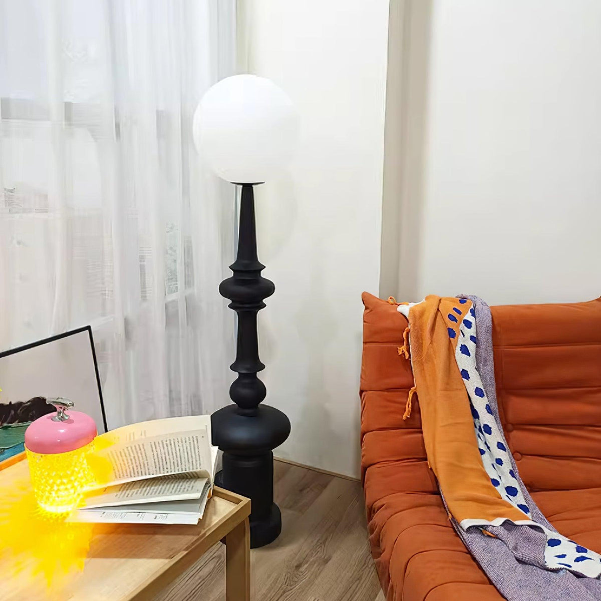 Riroxen zewnętrzna lampa stojąca Roman Column
